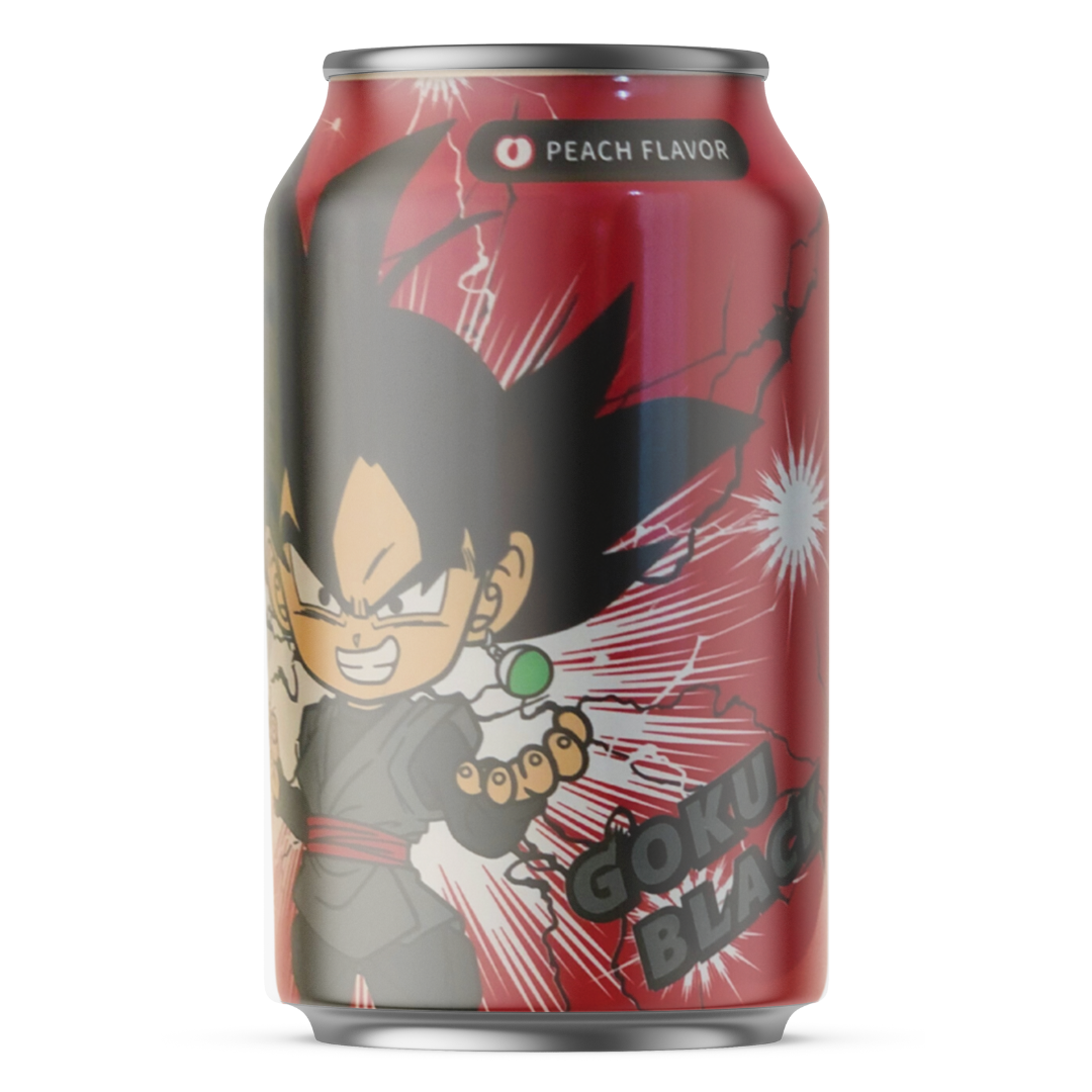 Ocean Bomb Dragon Ball Super (Goku Black) - Peach Sparkling Water